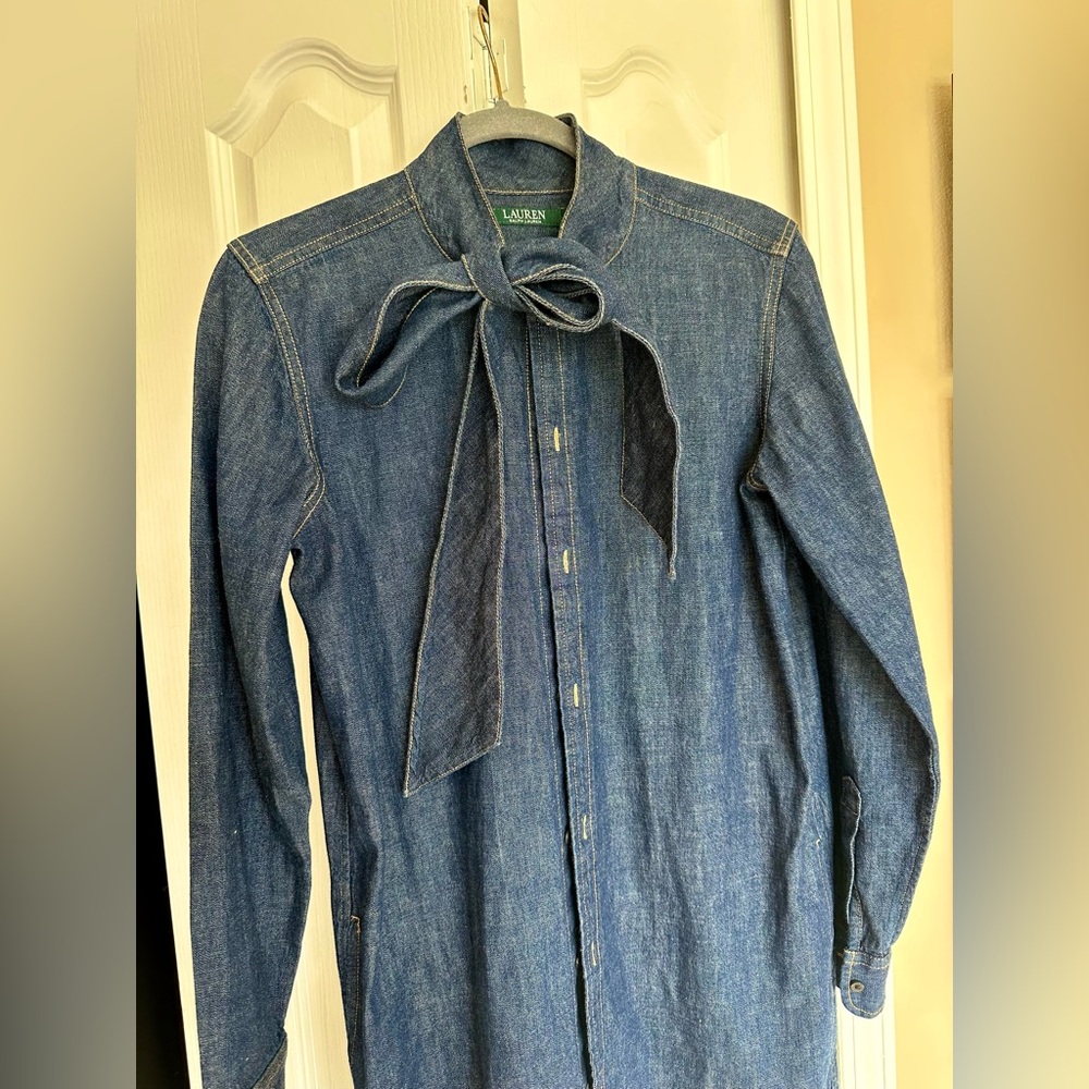 Ralph Lauren Blue Denim ladies dress